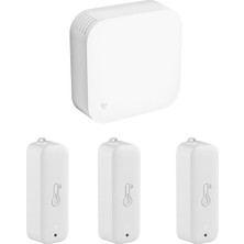 Novato Wifi Rf 3'lü Hava Istasyonu ( Tuya, Smart Life Uyumlu )