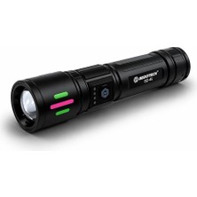 Uravas Store Bedotech Bd-15 6.4W Tg LED Çok Fonksiyonlu Alüminyum Alaşımlı Zoomlu Type-C Şarjlı El Feneri