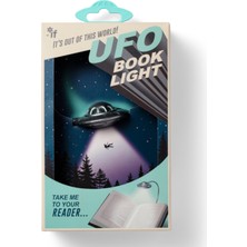 If Ufo Tasarımlı Klipsli Kitap Okuma Lambası - Esnek Boyunlu LED