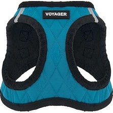 Uravas Store Voyager Step-In Peluş Köpek Koşum Takımı - Yumuşak Peluş, En Iyi Evcil Hayvan Malzemelerinden Küçük
