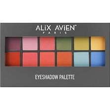 Uravas Store Alix Avien 12 Li Far Paleti - Eyeshadow Palette 111 Tropical Bouquet 15,6 G