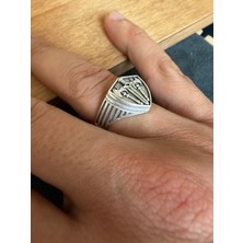 Zadenza Gold Aida Jewelss 925 Ayar Gümüş Kaplama  Işçilikli Tasarım Yüzük Ayarlanabilir Ölçü