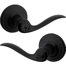 Uravas Store 97401-026 Tustin Keyed Entry Lever Featuring Smartkey, Iron Black
