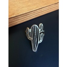 Aida Jewelss 925 Ayar Gümüş Kaplama  Işçilikli Tasarım Yüzük Ayarlanabilir Ölçü