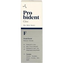 Uravas Store Probident Clinic Onarıcı Hyalüronik Asit Içeren Ağız Bakım Spreyi Implant-Ağız Yaraları Için