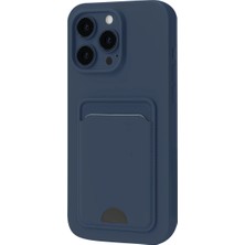 Uravas Store Iphone 16 Pro Kılıf Kelvin Kartvizitli Silikon - Lacivert