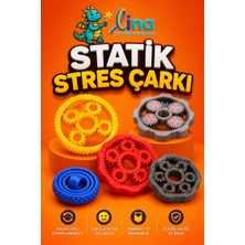 Lina - Statik Stres Çarkı Yeni Oyuncak - 2 Adet