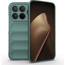 Xiaomi 15T Pro Kılıf Esnek Tpu Oyuklu Arka Yüzey Tasarımlı Zore Etnik Silikon Kapak