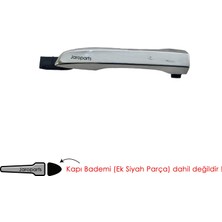Jaroparts Civic Kapı Kolu Dış Ön ve Arka Sağ Uyumlu (Krom / 1 Adet) 2016-2021