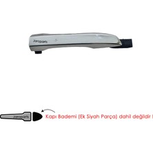 Jaroparts Civic Kapı Kolu Dış Ön ve Arka Sol Uyumlu (Krom / 1 Adet) 2016-2021