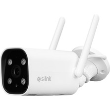 TeknoKapsül S-Link SL-BLT01, Akıllı Güvenlik Kamerası, Wifi, 2mpix, 3.6mm Lens, 10M. Gece Görüşü, Micro Sd Kart