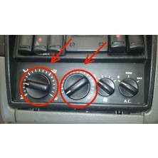 swordslife Renault 19 R19 Klima Kalorifer Düğmesi