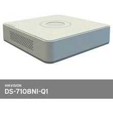 TeknoKapsül Hikvision DS-7108NI-Q1, 8kanal, 4mpix, H265+, 1 Hdd, UHD 1520P Kayıt, 60MBPS Bant Genişliği, Nvr