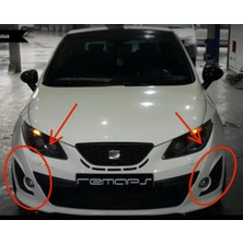 swordslife Seat Ibiza Cupra Ön Tampon Sis Farı Çerçevesi