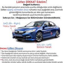 Jaroparts Navara 2015-2019 / X-Trail 2014-2019 Kapı Kolu Ön-Arka Dış Sağ