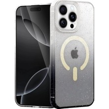 TeknoKapsül Iphone 15 Pummel Shiny Magsafe Kapak - Siyah