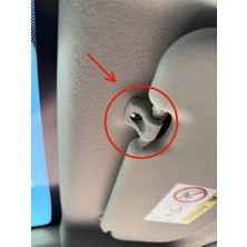 swordslife Hyundai I20 - Hyundai Bayon Sun Visor Kol
