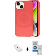 Pileli Store Pilelistore™ iPhone 14 Kılıf Ufuk Serisi - Şeffaf Royal Nano Ekran Koruyucu + Diamond Kamera Lens - Pe