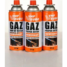 Uravas Store Remtas Vmf Eurogaz Kamp Ak Gazı Valfli Kartuş 227GR - 3 Adet