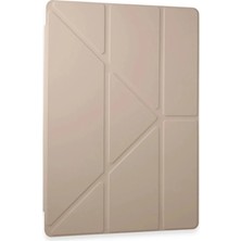 TeknoKapsül Galaxy X910 Tab S9 14.6 Kılıf Kalemlikli Mars Tablet Kılıfı - Gold