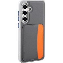 Galaxy S25 Fe Kılıf Kartlıklı Zore X-Kart Silikon Kapak