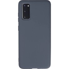 TeknoKapsül Galaxy S20 Kılıf Nano Içi Kadife - Gri