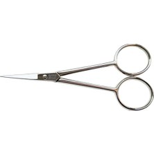 TeknoKapsül 009-400 Ayrık Saplı Nakış Makası No: 4 Inç / 10,16 cm - Nikel Kaplama