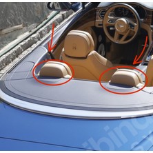 swordslife Bentley Continental Arka Koltuk Başlık Kapağı