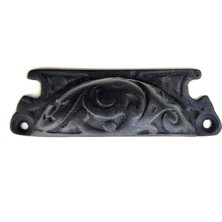 TeknoKapsül Antika Tarz Dekoratif Pirinç Tas Mobilya Kulbu - 30X90 Mm, Oksit