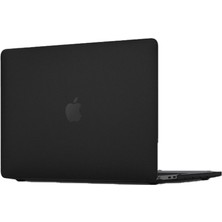 TeknoKapsül Macbook 14.2 2021 Macbook Buzlu Kapak - Siyah