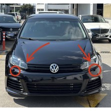swordslife Volkswagen Golf 6.5 R Tampon Far Yıkama Kapağı