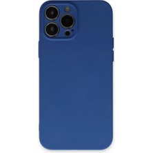 TeknoKapsül Iphone 13 Kılıf Nano Içi Kadife - Lacivert