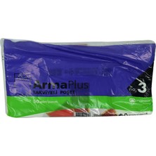 TeknoKapsül Armaplus Takviyeli Çanta Poşet Desen Renk 30X45 50 Adet No:3