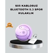 TeknoKapsül Bluetooth 5.3 S05 Kablosuz Kulaklık Ipx4 Spor Uyumlu Suya Dayanıklı Stereo