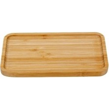 Nova Premium Ex Dikdörtgen Bambu Sunumluk 14X24 cm