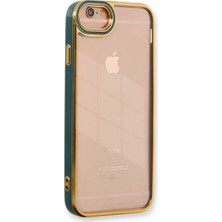 TeknoKapsül Iphone 6 Kılıf Liva Lens Silikon - Yeşil