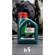 Castrol Dot 4 Fren Hidroliği 500 ml Yüksek Performanslı Fren Yağı