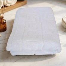 Biçomi Bicomi %100 Pamuklu Ikili Ayak Havlusu Seti – Duş Sonrası Ultra Emici Banyo Paspası (50X70 Cm)