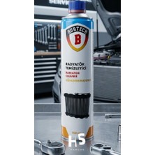 Burtech Radyatör Temizleyici 750 ml Motor Soğutma Sistemi Temizleme Sıvısı Pas ve Kireç Çözücü