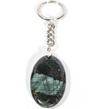 Moncuk Design Kan Taşı (Bloodstone) Tasarım Anahtarlık