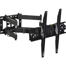 TeknoKapsül Vontech VT-952 Hc 55-98'' Çift Kollu Kilitli Hareketli Televizyon Duvar Askı Aparatı