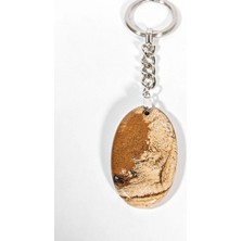 Moncuk Design Manzara Jasper Taşı Tasarım Anahtarlık