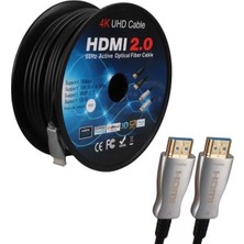 TeknoKapsül PM-32807 50 Metre Hdmı 2.0 Görüntü Ses Kablosu 3D 4K Hd (4096X2160@60Hz)