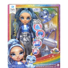 Rainbow High Skyler - Parlak Slime ve Evcil Hayvan Serisi Bebeği 120216