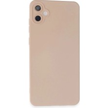TeknoKapsül Galaxy A05 Kılıf Nano Içi Kadife - Pudra