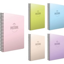 Gıpta Pastoral A4 Spiralli Defter Pp Kapak 72 Yaprak Çizgili 3241