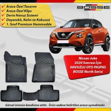 Nissan Juke Paspas Araca Özel Paspas 2020 Sonrası Derin Havuzlu Paspas Bosse North Serisi