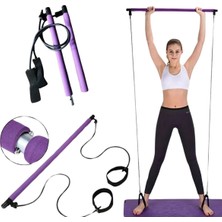 TeknoKapsül Jimnastik Çubuğu Plates Barı Taşınabilir Spor Egzersiz Aleti