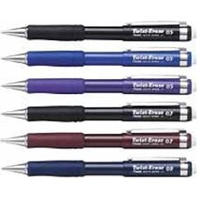 Uravas Store Pentel 0.5 mm Metal Klipsli Büyük Boy Silgili Versatil