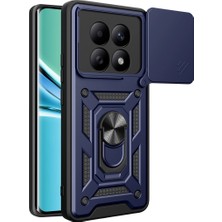 Canarino Xiaomi Redmi Note 15 4g Pars Lens Yüzüklü Silikon - Lacivert